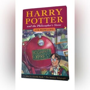 🎉6/$20 HARRY POTTER AND THE PHILOSOPHER’S STONE BOOK